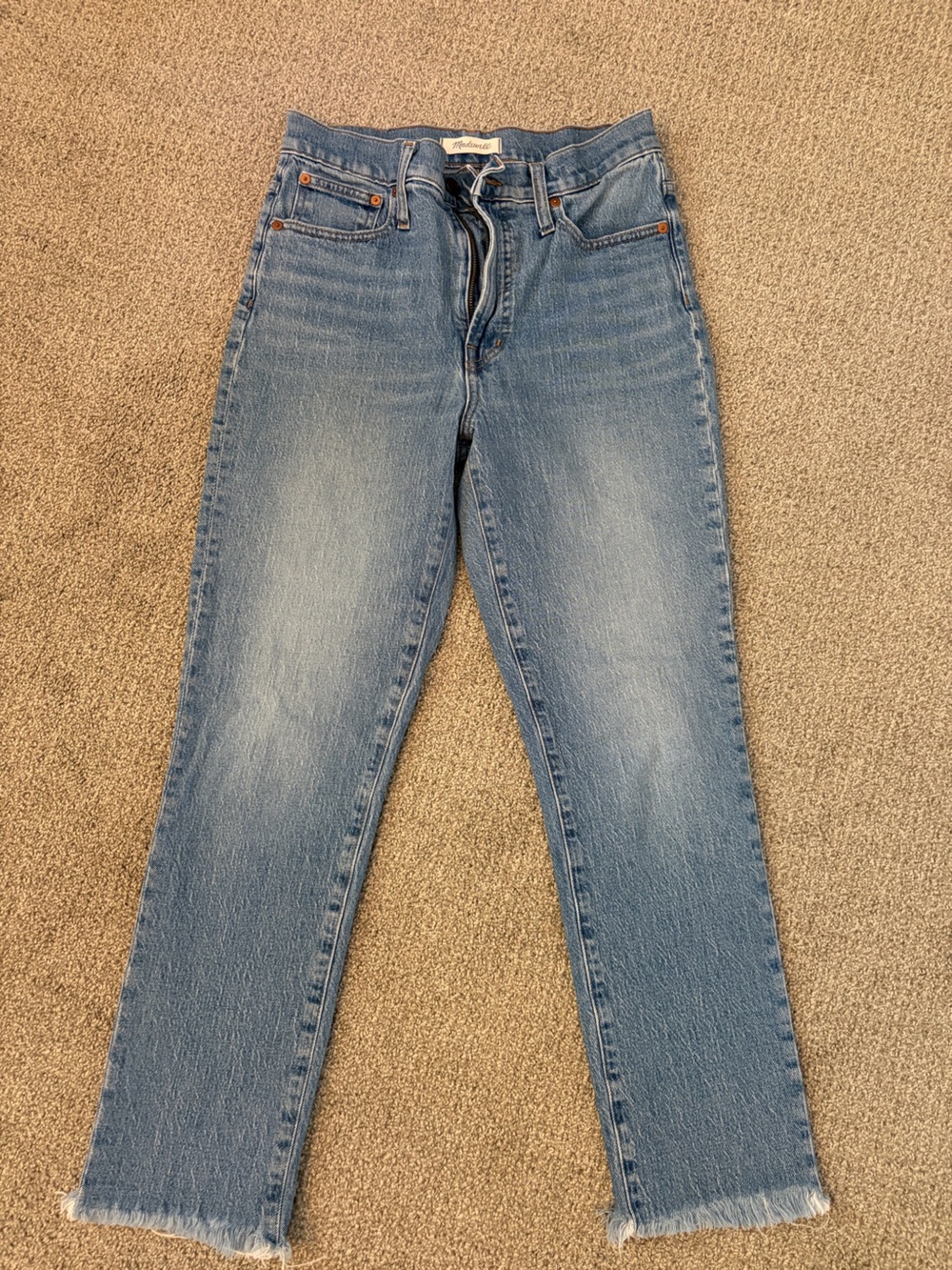 Madewell Light Blue High-Rise Jeans